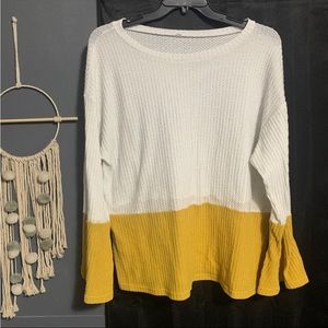 Plus size boho top 1X